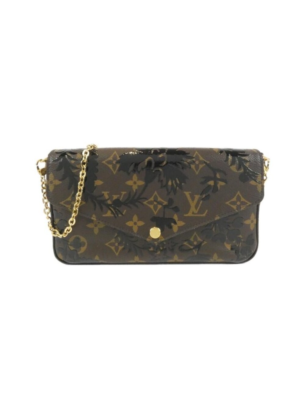 Louis Vuitton Monogram Blossom Pochette Felicie Shoulder Bag